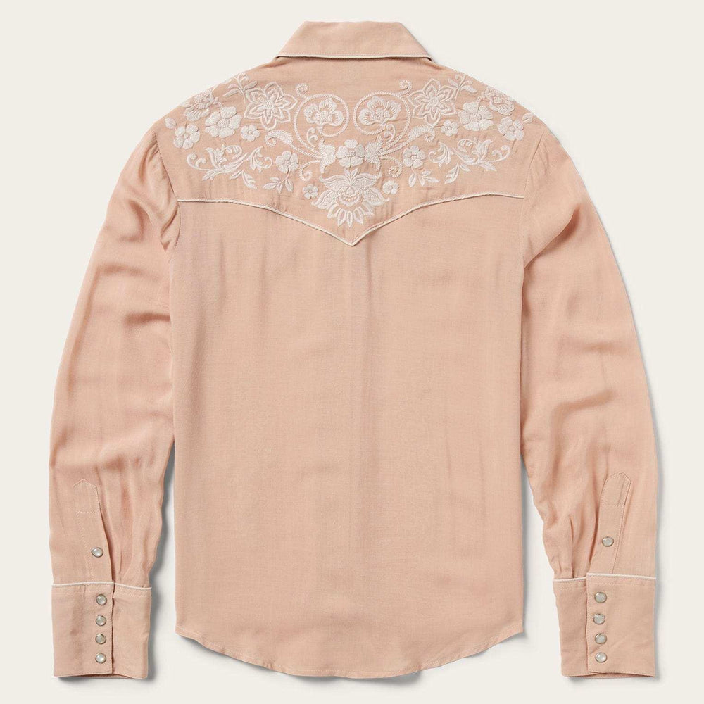 Stetson Blush Embroidered Western Shirt - Stetson - Flyclothing LLC