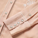 Stetson Blush Embroidered Western Shirt - Stetson - Flyclothing LLC
