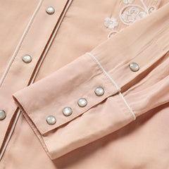 Stetson Blush Embroidered Western Shirt - Stetson