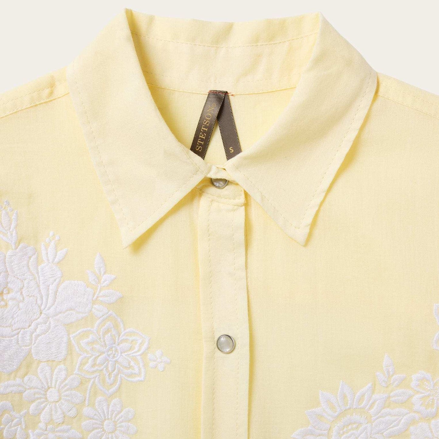 Stetson Embroidered Cotton Lawn Snap Front Shirt - Stetson - Flyclothing LLC