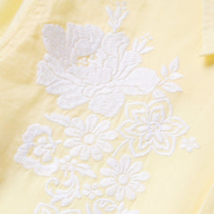 Stetson Embroidered Cotton Lawn Snap Front Shirt