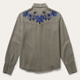 Stetson Olive Twill Western Shirt - Stetson