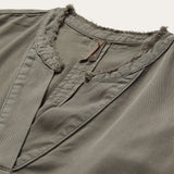 Stetson Olive Twill Peasant Blouse - Stetson