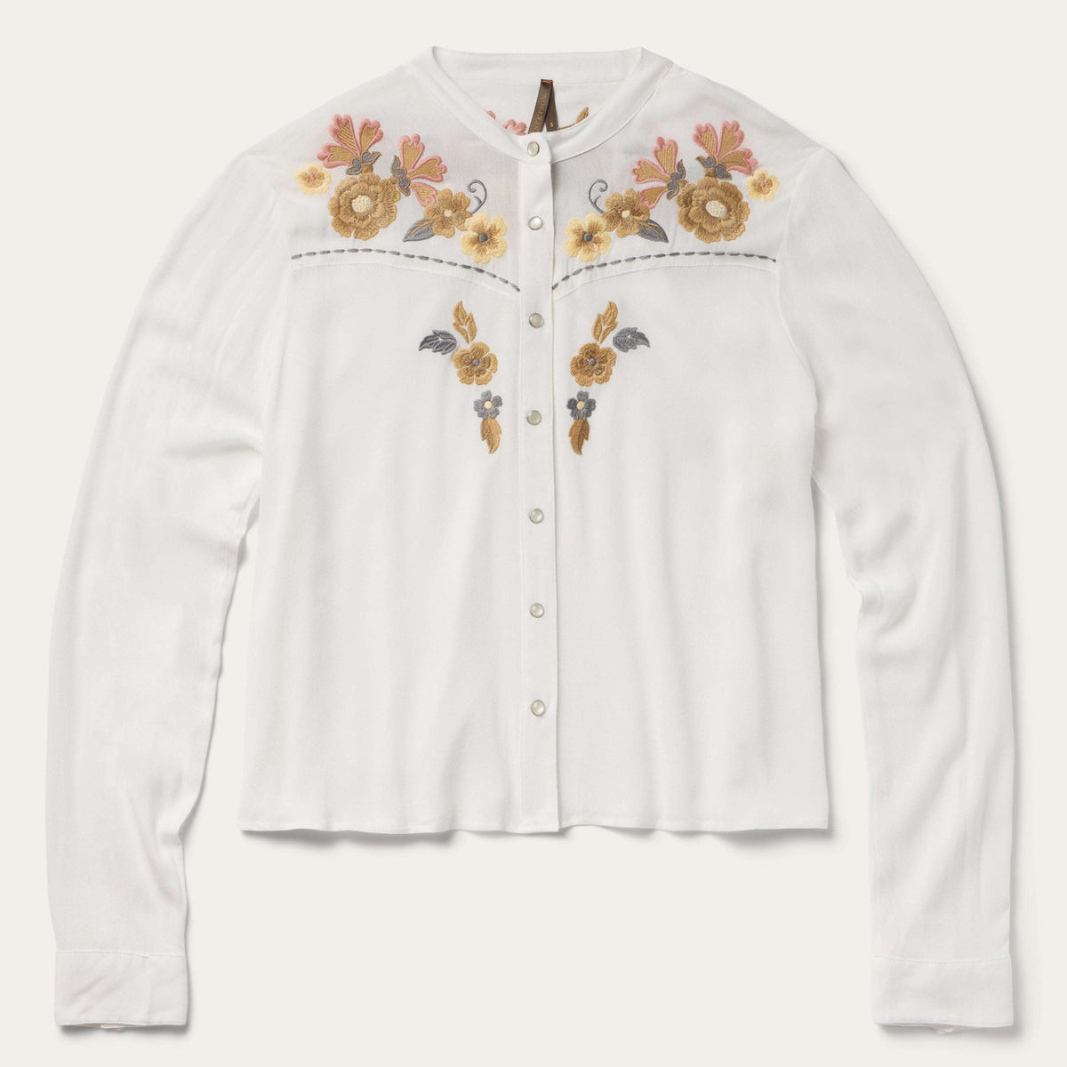 Stetson Embroidered Crepe Shirt - Stetson - Flyclothing LLC