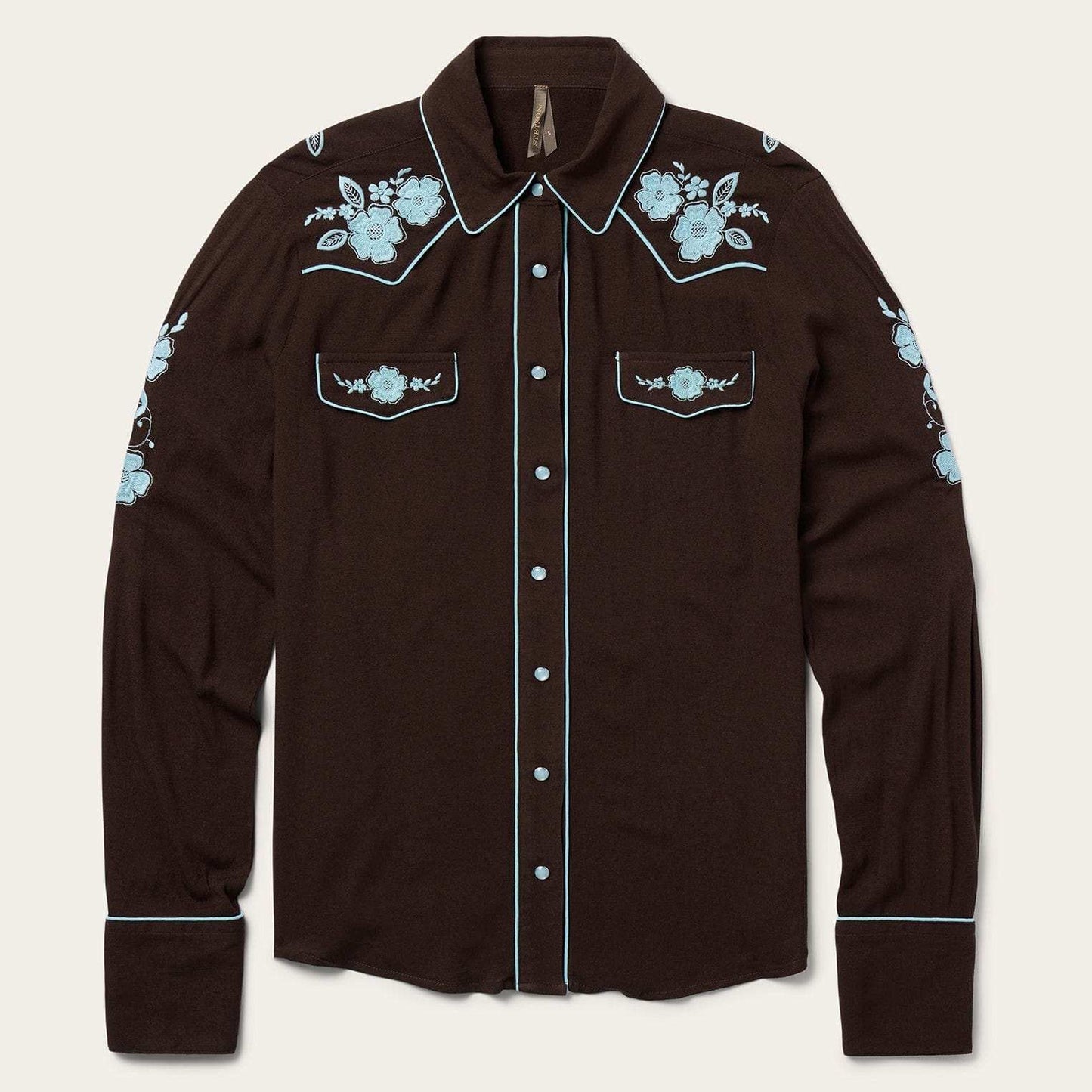 Stetson Embroidered Retro Western Shirt - Stetson - Flyclothing LLC