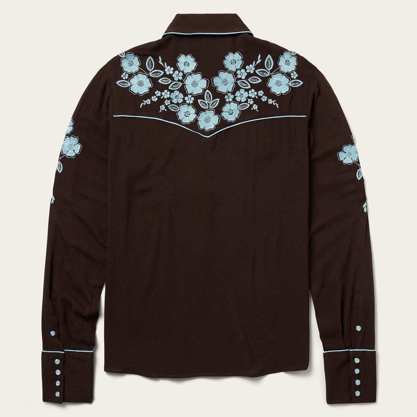 Stetson Embroidered Retro Western Shirt - Stetson - Flyclothing LLC