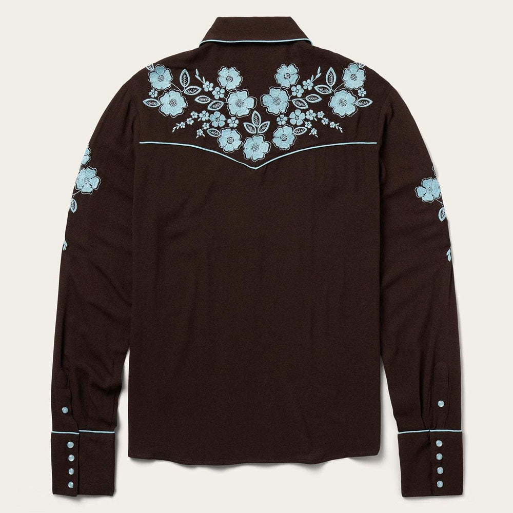 Stetson Embroidered Retro Western Shirt - Stetson - Flyclothing LLC