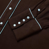 Stetson Embroidered Retro Western Shirt - Stetson - Flyclothing LLC