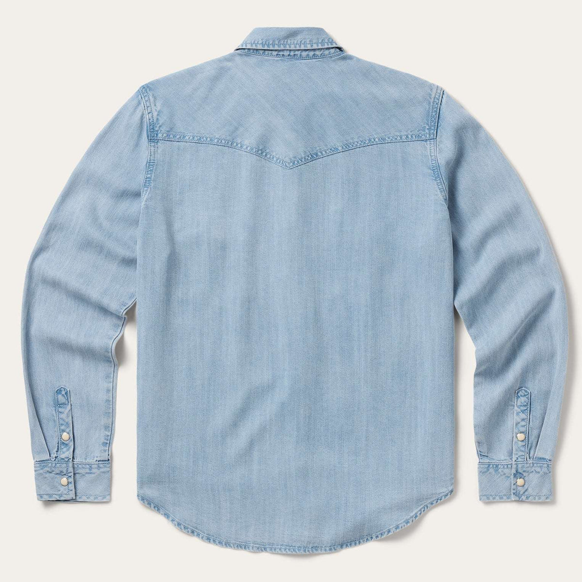 Stetson Light Denim Western Shirt - Stetson - Flyclothing LLC