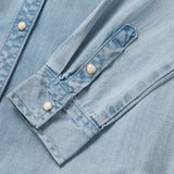 Stetson Light Denim Western Shirt - Stetson - Flyclothing LLC