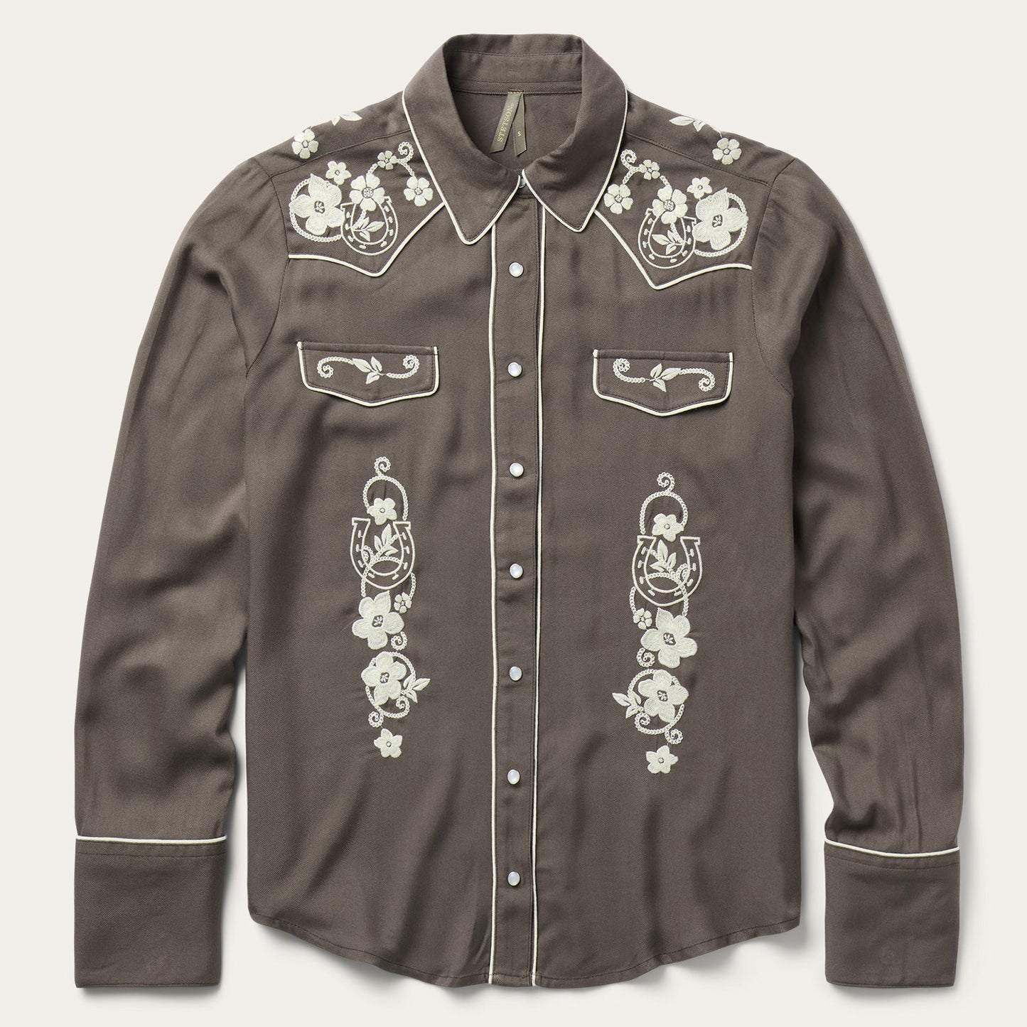 Stetson Embroidered Retro Western Shirt