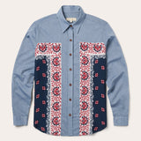 Stetson Chambray Bandana Shirt - Stetson