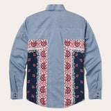 Stetson Chambray Bandana Shirt - Stetson
