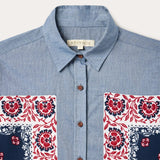 Stetson Chambray Bandana Shirt - Stetson