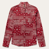 Stetson Red Bandana Patchwork Shirt - Stetson