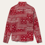 Stetson Red Bandana Patchwork Shirt - Stetson