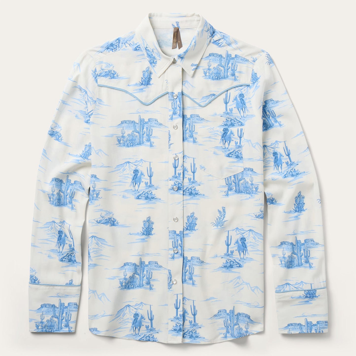 Stetson Indigo Trail Print Shirt