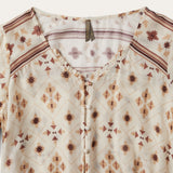 Stetson Gaucho Print Herringbone Blouse - Stetson