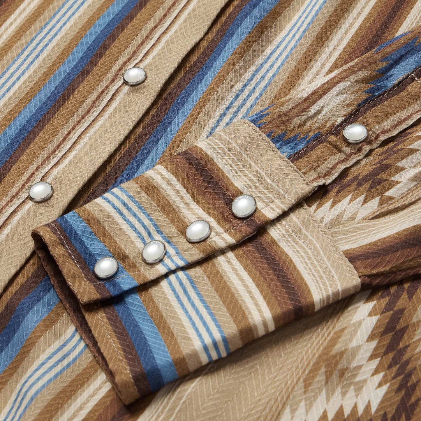 Stetson Sand Serape Print Shirt - Stetson - Flyclothing LLC