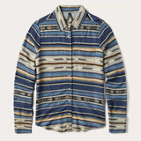 Stetson Indigo Serape Print Shirt - Stetson