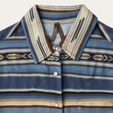 Stetson Indigo Serape Print Shirt - Stetson