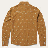 Stetson Mojave Longhorn Print Snap Western Shirt - Stetson - Flyclothing LLC