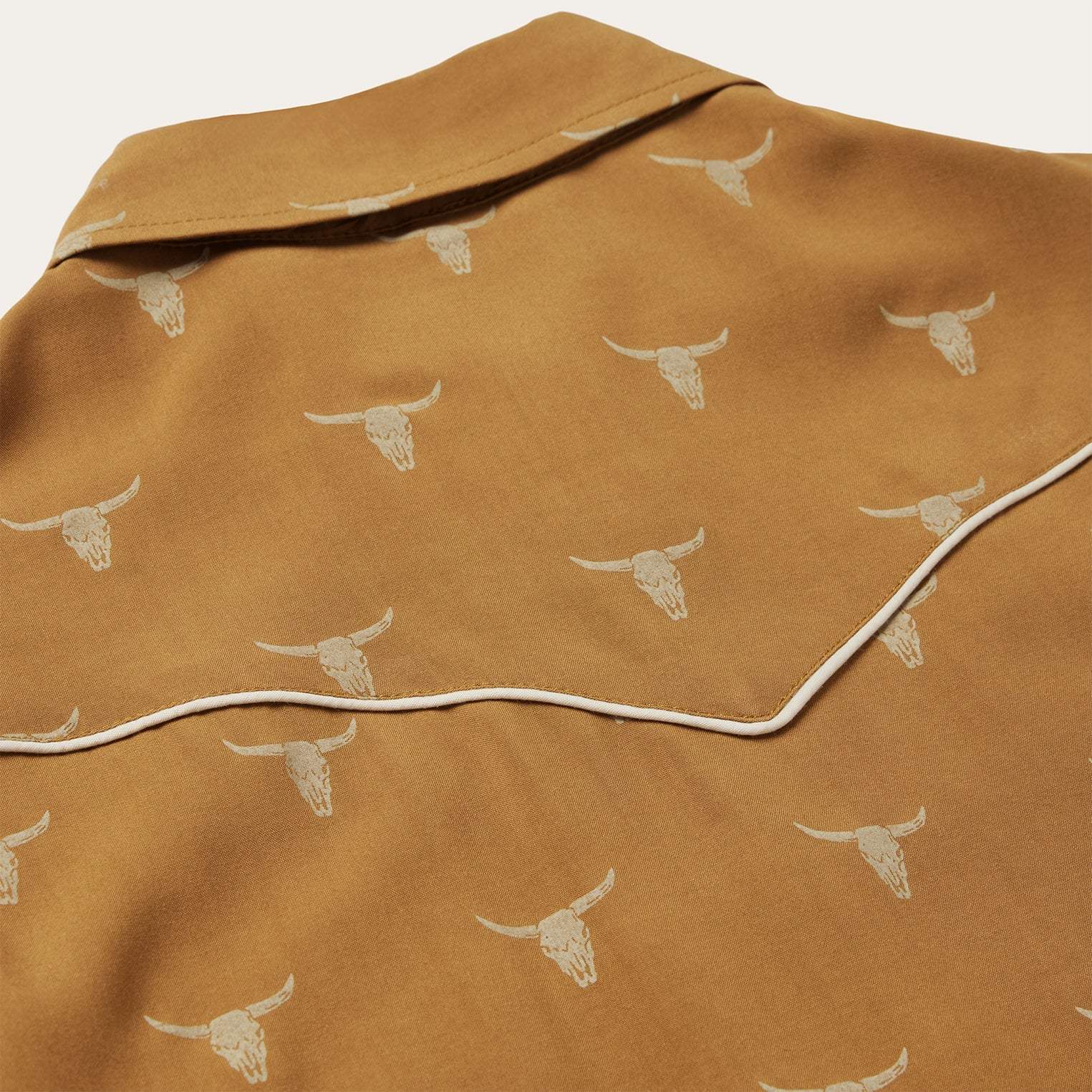 Stetson Mojave Longhorn Print Snap Western Shirt - Stetson - Flyclothing LLC