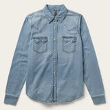 Stetson Loose Fit Denim Shirt - Stetson - Flyclothing LLC