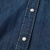 Stetson Dark Denim Snap Western Shirt - Stetson - Flyclothing LLC