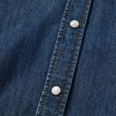 Stetson Dark Denim Snap Western Shirt