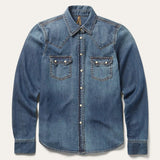 Stetson Distressed Denim Shirt - Stetson