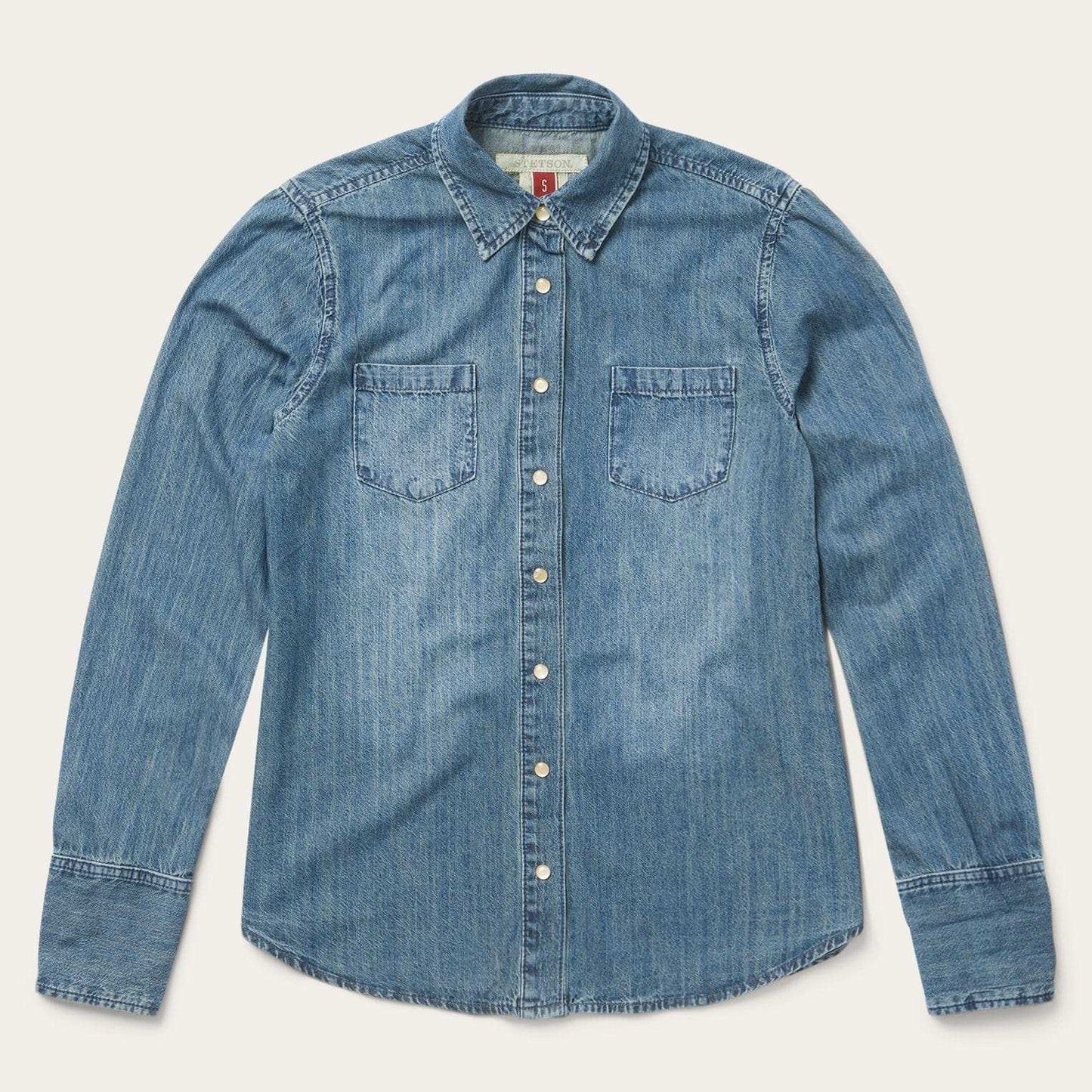 Stetson Denim Snap Front Western Shirt - Stetson - Flyclothing LLC