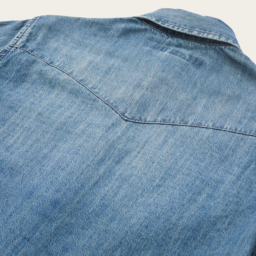 Stetson Denim Snap Front Western Shirt - Stetson - Flyclothing LLC