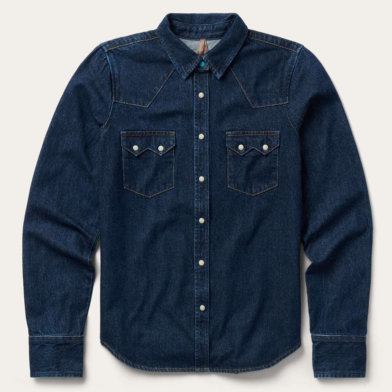 Stetson Raw Denim Western Shirt
