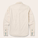 Stetson Turquoise Womens Snap Western Denim Shirt - Stetson - Flyclothing LLC