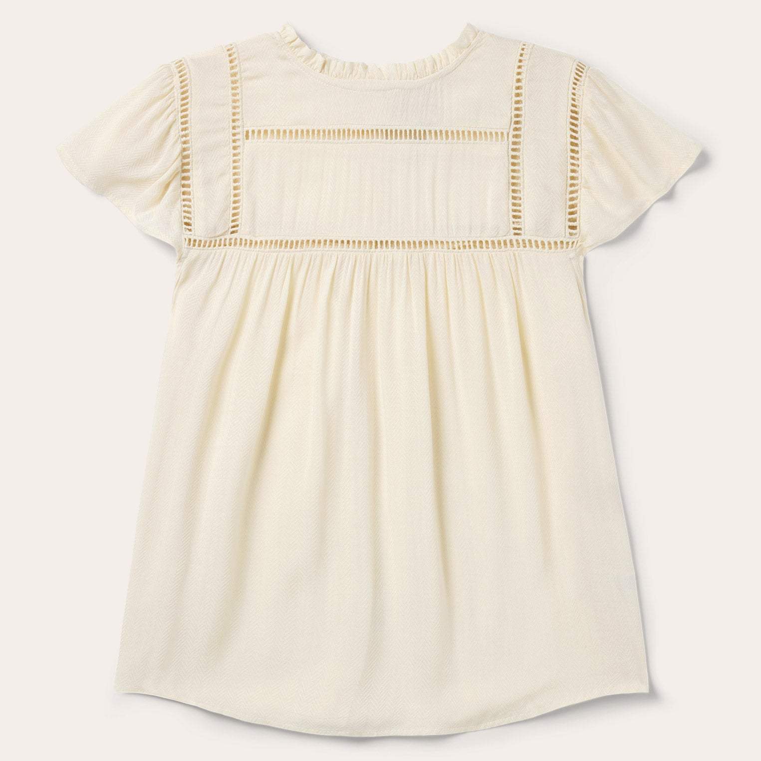Stetson Cream Herringbone Blouse - Stetson - Flyclothing LLC