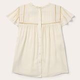 Stetson Cream Herringbone Blouse - Stetson