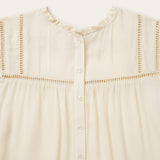 Stetson Cream Herringbone Blouse - Stetson - Flyclothing LLC