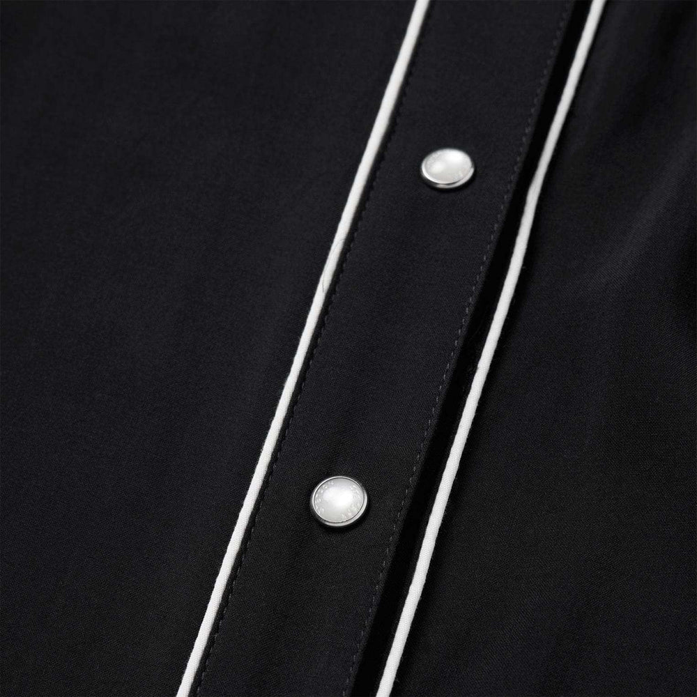 Stetson Black Sleeveless Western Shirt - Stetson - Flyclothing LLC