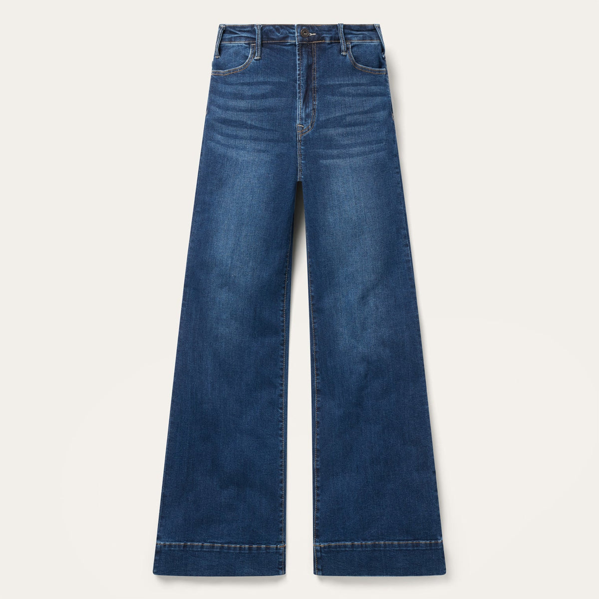 Stetson 751 Wide Leg Jeans Medium Dark Blue - Stetson - Flyclothing LLC
