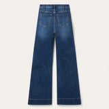 Stetson 751 Wide Leg Jeans Medium Dark Blue - Stetson - Flyclothing LLC