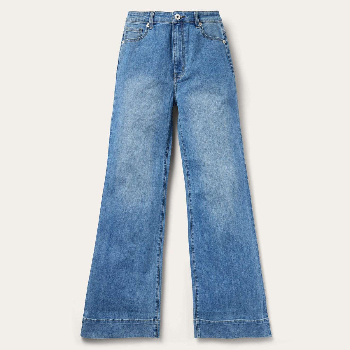 Stetson 751 Wide Leg Jeans Blue - Stetson - Flyclothing LLC