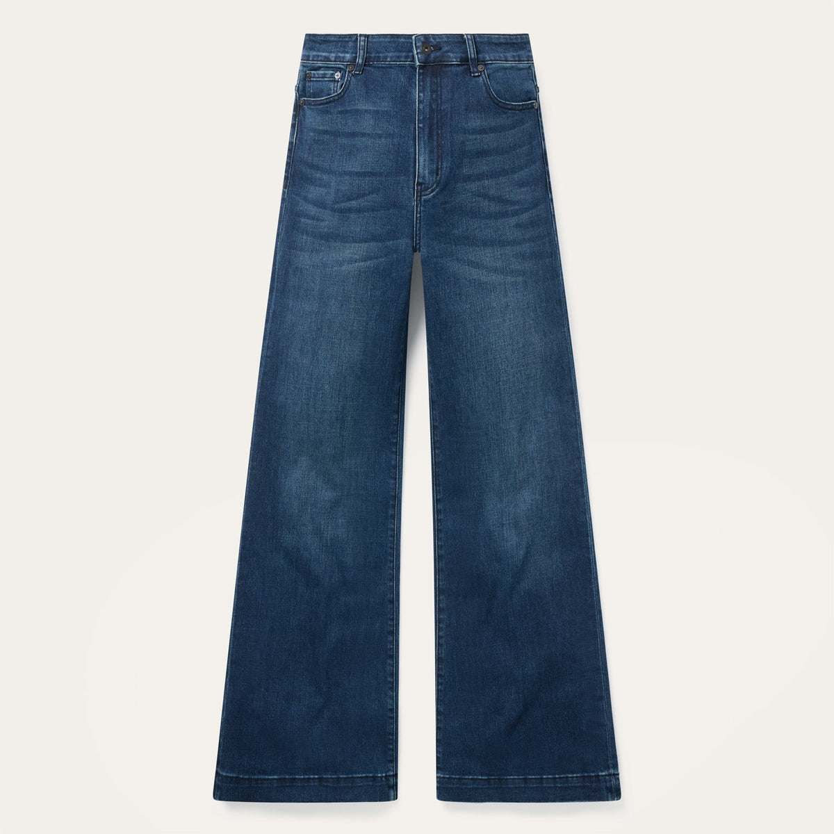 Stetson 751 Wide Leg Jeans Dark Wash - Stetson - Flyclothing LLC