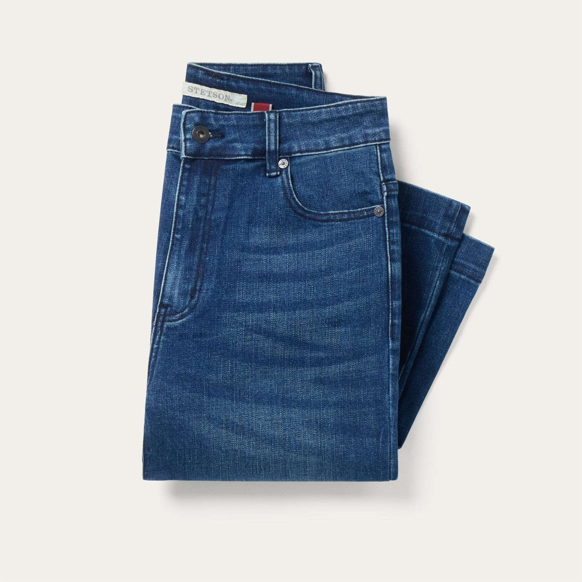 Stetson 751 Wide Leg Jeans Dark Wash - Stetson - Flyclothing LLC