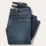 Stetson 816 Classic Bootcut Jeans Dark Wash - Stetson - Flyclothing LLC