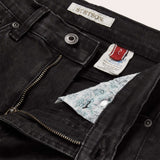 Stetson 915 High-Rise Straight Fit Jeans Black - Black