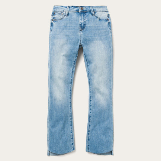 Stetson High Waist Flare Crop Jean