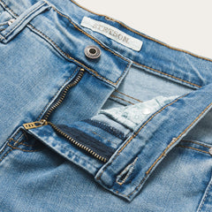 Stetson High Waist Flare Crop Jean