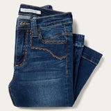 Stetson 921 High-Rise Flare Jeans Medium Dark - Medium Dark