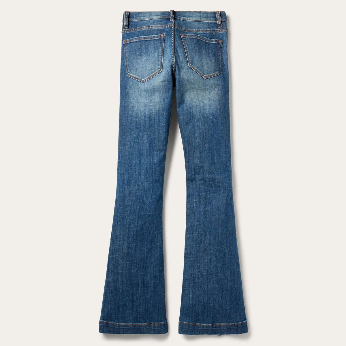Stetson 921 High-Rise Flare Jeans Medium Blue - Stetson - Flyclothing LLC